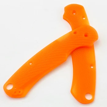 1 пара Оранжевых накладок на рукоятку из композитного лезвия G10 для ножа C81 Spider, пункт 2, Противоскользящая накладка на заказ, Аксессуары для поделок