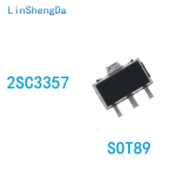 10ШТ 2SC3357 RF трафаретная печать повторная трафаретная печать патч SOT89 NPN высокочастотный транзистор