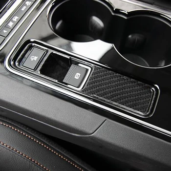ABS Хромированная автомобильная панель ручного стояночного тормоза, Накладка Для Автомобиля-Стайлинга Для Jaguar XF XE XFL F-PACE 2016 2017 2018 аксессуары