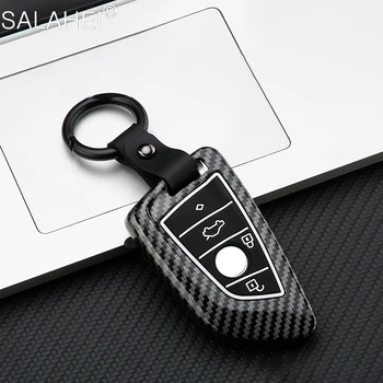 ABS Чехол Для Автомобильных Ключей Чехол-Подставка Для BMW X1 X3 X5 X6 X7 1 3 5 7 Серии F20 F15 F16 F48 G20 G30 G01 G02 G05 G11 G32 Аксессуар
