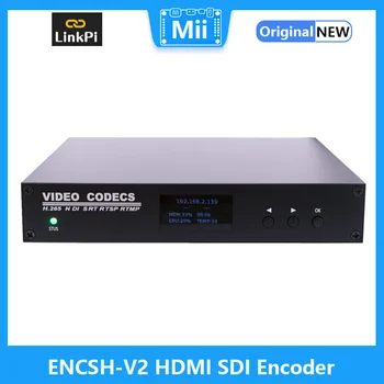 [ENCSH-V2] HDMI SDI кодировщик декодер 4K 1080P NDI HX SRT RTMP RTSP Прямая трансляция IPCam