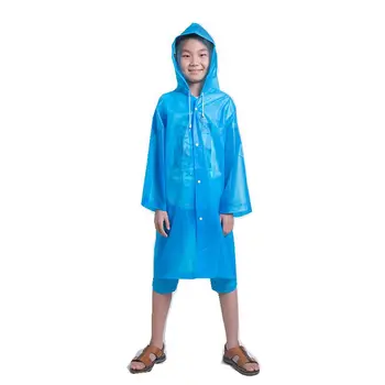 EVA Tourism Легкая защита для пеших прогулок на открытом воздухе, непромокаемый утолщенный одноразовый модный креативный детский плащ