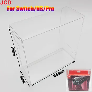 JCD 1 шт. Прозрачная защитная коробка для переключателя/ NS / Original Pro Handle Для сбора коробок для хранения игровых оболочек Прозрачная витрина
