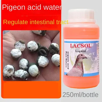 Pigeon Acid Water Treasure 250 мл Baiyi Живые Бактерии Жидкий Стул Водяной Стул Зеленый Стул