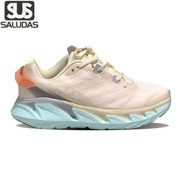 SALUDAS Elevon 2, Мужские кроссовки для бега по тропе, эластичные кроссовки для кросс-тренировок на толстой подошве, женские уличные кроссовки для марафона по шоссе.
