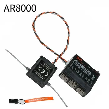 Spektrum AR8000 2,4 ГГц 8-Канальный Приемник С Поддержкой DSM2 DSMX С Расширенным Спутником для Передатчика JR Spektrum RC DX7s DX8 DX9 Dx18