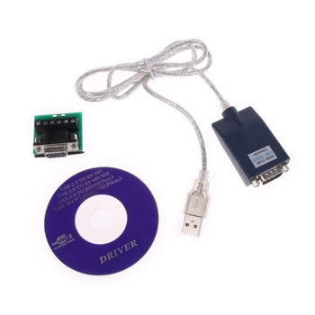 USB2.0 к RS-485 DB9-Контактный Разъем COM Последовательный Порт USB к RS485 Адаптер Конвертер