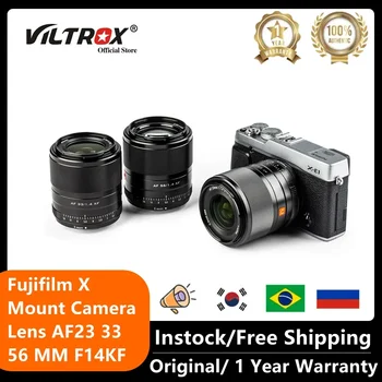 Viltrox 23 мм 33 мм 56 мм Объектив F1.4 XF С Автоматической Фокусировкой Портретные Объективы с большой диафрагмой для Объектива камеры Fujifilm Fuji X Mount X-T4 X-T30