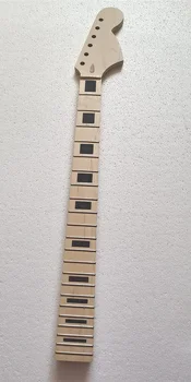 Yinfente 22 Ладовые Гитарные Шейки 27-Дюймовый Кленовый Блок Грифа с Большой Головкой, Инкрустация в стиле Болта, Незаконченная Гитарная Замена Грифа