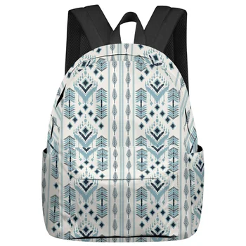 Абстрактный рюкзак в стиле ретро с индийским бриллиантом, школьные сумки для подростков, ноутбук, изготовленный на заказ рюкзак для мужчин, женская дорожная сумка