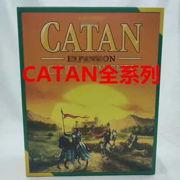 Английская Версия Полной серии Настольной игры Catan Catan Для взрослых Головоломка Игрушка Для Отдыха Игровая карта