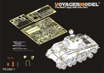 Базовый набор деталей Voyager 1/35 PE35911 времен Второй мировой войны США M4A3 (105 мм) HVSS (DRAGON 6354)