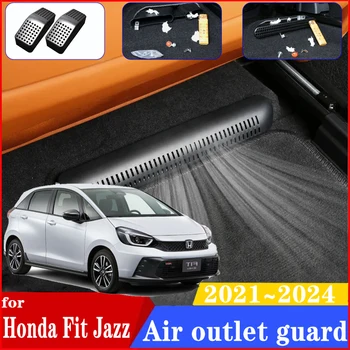 Для Honda Fit Jazz 2021 2022 2023 2024 GR GS Автомобильные Чехлы Для Воздуховодов Кондиционера Защита Пространства Для Ног Автомобильные Аксессуары