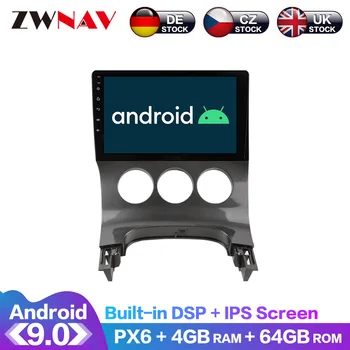 Для PEUGEOT 3008 2013-2016 Низкоуровневый Android IPS Экран PX6 DSP Автомобильный Без DVD GPS Мультимедийный Плеер Головное устройство Радио Navi Аудио