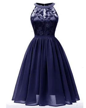 Женское платье Robe Ete Rouge, Винтажное платье Принцессы с цветочным кружевом, коктейльный вырез, вечернее платье Aline Swing, Vestidos, летнее платье