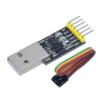 Загрузчик CH340 USB-кабель для загрузки TTL, последовательный порт однокристального микрокомпьютера, модуль загрузки CH340N