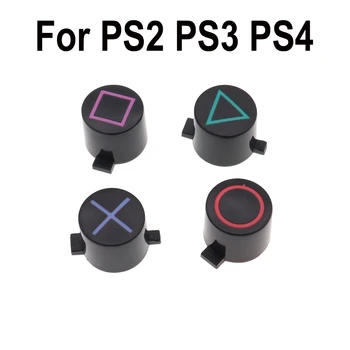 Замена Запасных частей для Sony Playstation Dualshock 4 3 DS4 PS3 PS4 Геймпад Контроллер Круг Квадрат Треугольник Кнопка ABXY X