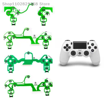 Зеленые сменные кнопки, Ленточная печатная плата для PS4 Dualshock 4 Pro, тонкий контроллер, проводящая пленка, клавиатура, гибкий кабель, печатная плата