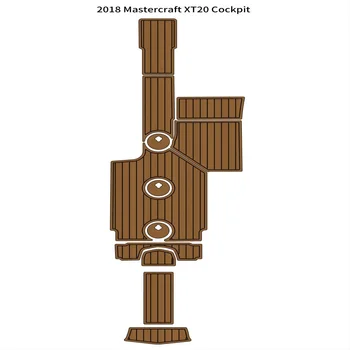 Качественный 2018 Mastercraft XT20 Коврик для кокпита, лодка, пенопласт EVA, палубный коврик из искусственного тика
