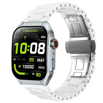 Керамический ремешок для смарт-часов HAYLOU Watch S8 / R8, Ремешок для смарт-часов Haylou watch 2 pro, браслет для браслетов haylou Solar Plus RT3