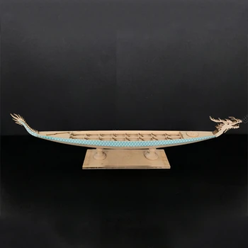 Комплект моделей лодок-драконов своими руками Китайский народный традиционный конкурс по моделированию лодок-драконов Фестиваль лодок-драконов