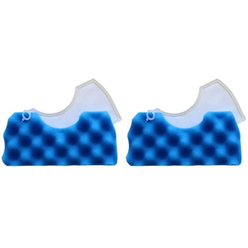 Комплект фильтров с синей губкой из 4шт для Samsung, аксессуары для пылесосов серии Dj97-01040C, аксессуары для роботов-пылесосов
