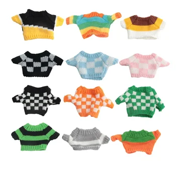 Кукольная одежда для корейских кукол Kpop EXO 20 см, одежда для кукол-звезд, свитер, мягкая игрушка, наряд для кукол-идолов, аксессуары