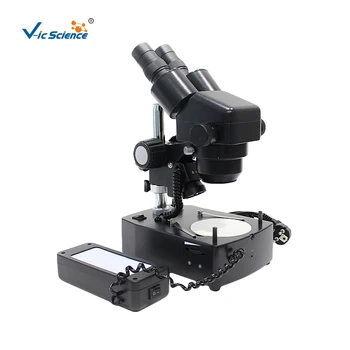 Микроскоп HD с непрерывным увеличением ювелирных изделий из драгоценных камней