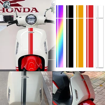Мотоцикл В Полоску Светоотражающая Наклейка На Крыло Топливного Бака Декоративная Наклейка для Honda Vespa Piaggio Sprint Super LX150 PX S125 GTS