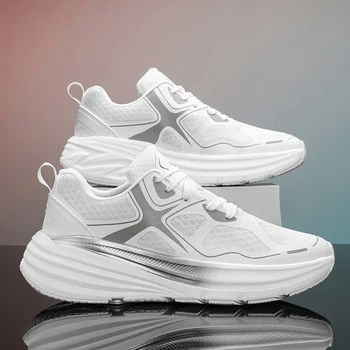 Мужские кроссовки для бега на воздушной подушке, дышащая спортивная обувь для марафона, легкие кроссовки, женская удобная спортивная обувь для тренировок