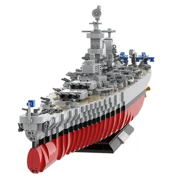 Наборы игрушек-моделей кораблей Battleship с подставкой для дисплея MOC Build В подарок