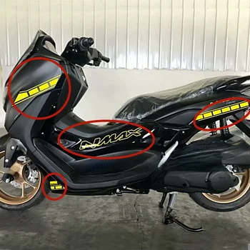Наклейка на обтекатель кузова мотоцикла, наклейки с логотипом, Защитная наклейка для NMAX155, NMAX 155