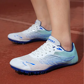 Новое поступление кроссовок Running Nails для унисекс, противоскользящие шипы для легкой атлетики, мужские и женские кроссовки для бега, брендовая обувь для трекинга
