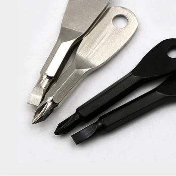 Портативный набор отверток для ключей Ручной инструмент herramientas de ma Отвертка Брелок для ключей Мульти Мини Карманный инструмент для ремонта EDC Гаджет