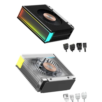 Радиаторы радиатора M.2 SSD 2280 ARGB Твердотельный дисковый радиатор охлаждения