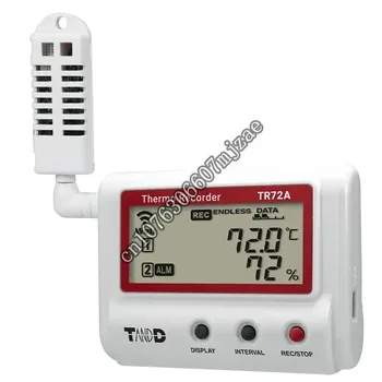 Регистратор данных температуры и влажности TECPEL TandD TR-72A Беспроводная локальная сеть, USB, Bluetooth