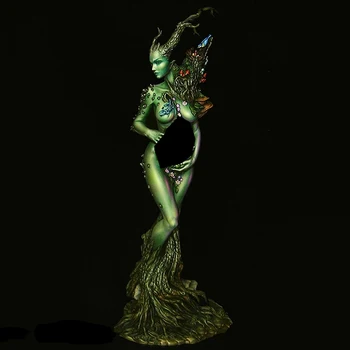 Рисунок из смолы 1/24, модель ancient warrior fantasy woman В разобранном виде, набор для создания неокрашенных фигурок