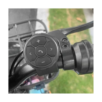 Роботизированная беспроводная кнопка дистанционного управления Bluetooth, универсальный мультимедийный контроллер руля мотоцикла / велосипеда, управление рулевым колесом автомобиля