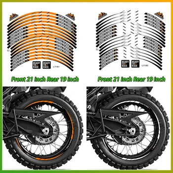 Светоотражающие аксессуары для мотоциклов Наклейка на колесо, наклейки на ступицу, лента на обод для KTM SUPER 1290 ADVENTURE Adv 790 890 990 1190 1090