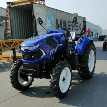 Сельскохозяйственный трактор с 4WD мощностью 70 лошадиных сил Можно выбрать различное оборудование