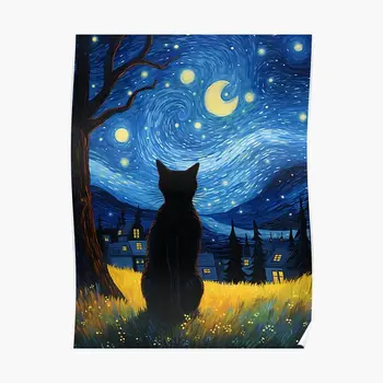 Черный кот Ван Гог, Плакат 